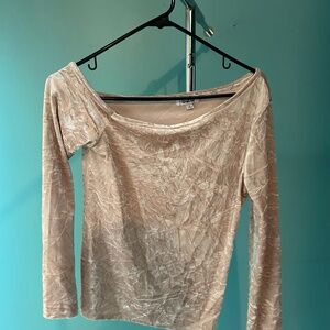 Long Sleeve off the shoulder